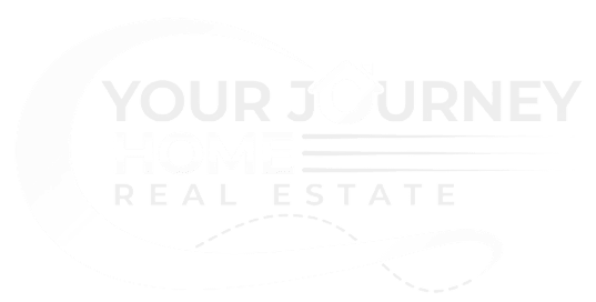 Your journey home logo white